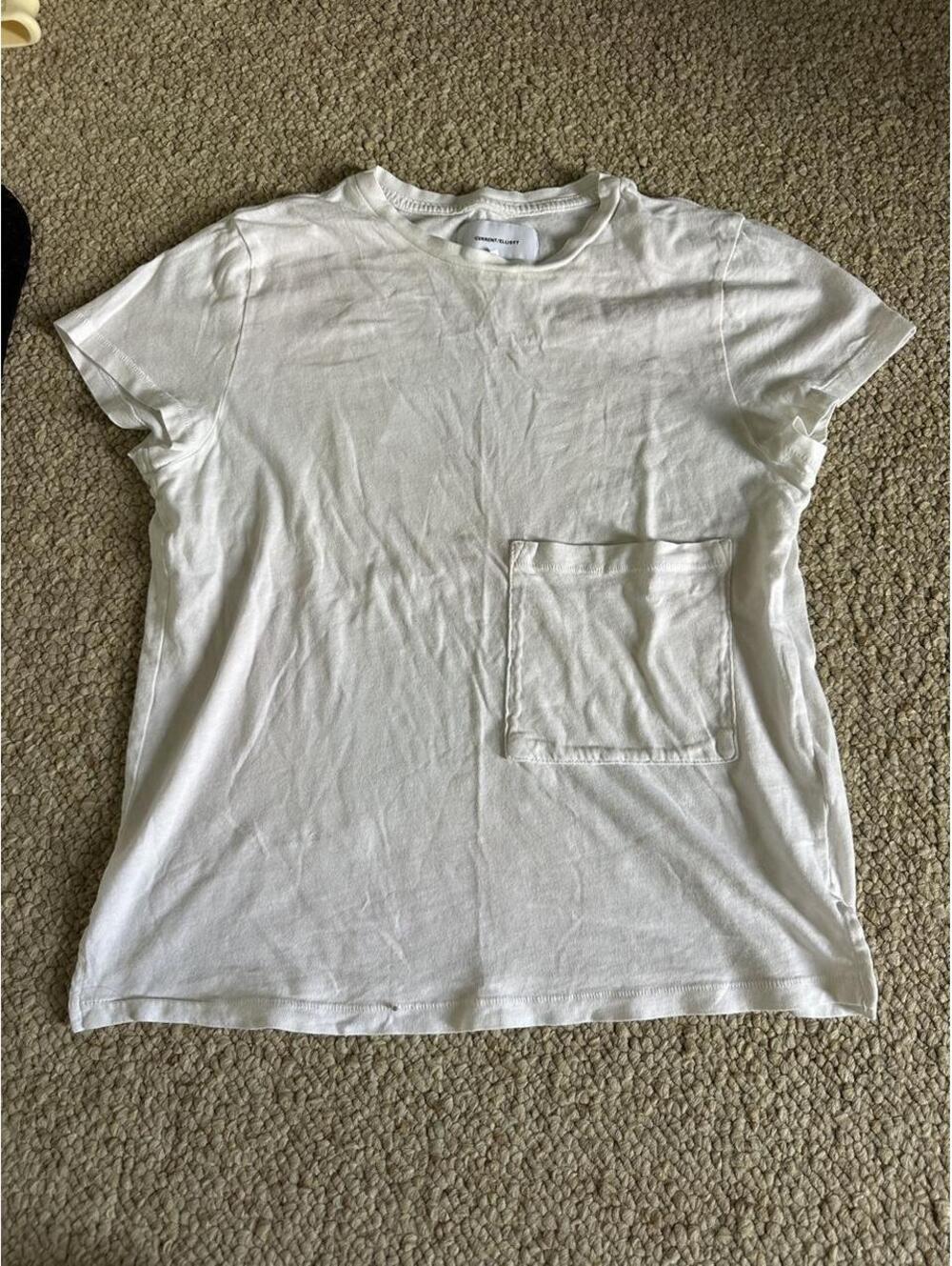 White Current/Elliott t-shirt with pocket